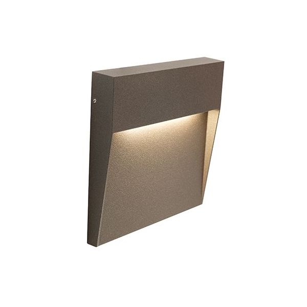 Applique  Segna-passo 6w Led 3000k Sovil Geo Square Caffe' - 98155/27