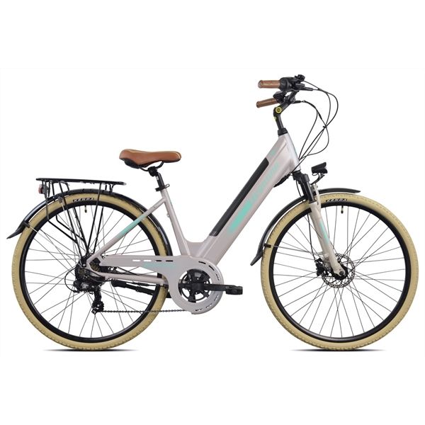 E-bike City Aria 28 Amarcord Bianco - Legnano - LGN.23A275