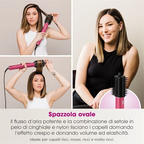 Styler Asciugacapelli Shark Flexstyle Comp Set - Pink Malibu - Shark - SHR.HD440BPEU