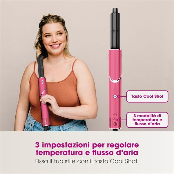 Styler Asciugacapelli Shark Flexstyle Comp Set - Pink Malibu - Shark - SHR.HD440BPEU