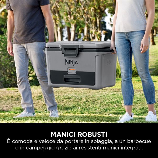 Frigo Portatile Ninja Frostvault 47lt - Grigio - Ninja - NNJ.FB151EUGY