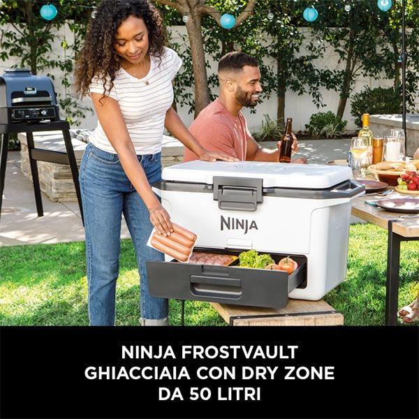 Frigo Portatile Ninja Frostvault 47lt - Bianco - Ninja - NNJ.FB151EUWH