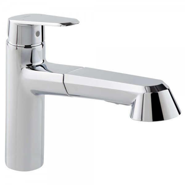 Rubinetteria Lavello Cucina Grohe.Miscelatore Lavello Estraibile Cosmopolitan 32 257 002 Grohe